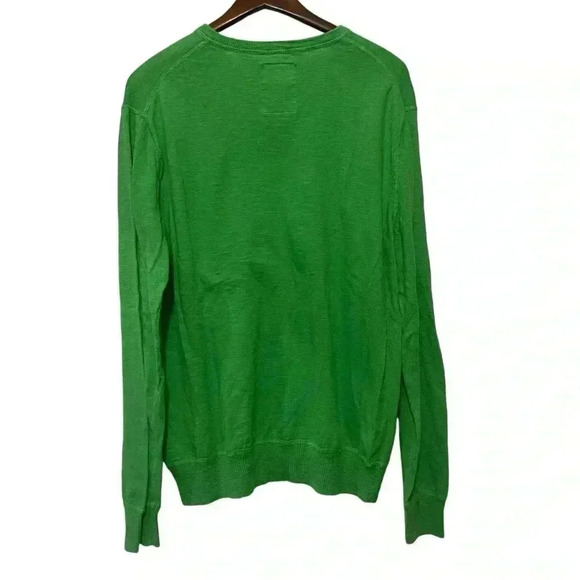 American Eagle Sweater Mens XL Athletic Fit Long Sleeve V Neck Preppy Casual Y2K - Picture 2 of 8